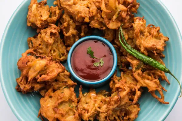 Air Fryer Pakora Recipe (Crispy & Less Oil) For Ramadan